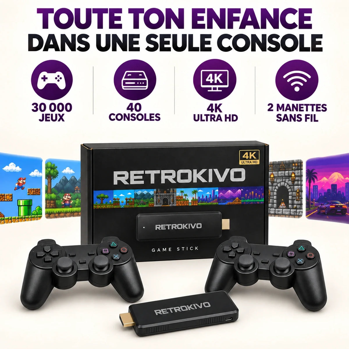 RetroKivo | L'Expérience Rétro Gaming