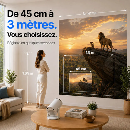Projecteur cinéma maison Ultra HD
